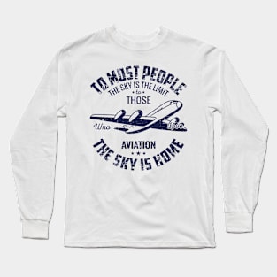 Airplane Long Sleeve T-Shirt